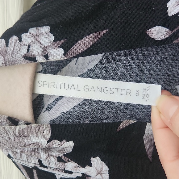 Spiritual Gangster Maya Floral Kimono Robe - Picture 6 of 10